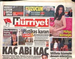 Hürriyet Gazetesi 2 Ekim 2013 - Amerika Kepenk Kapattı - Kabinede Her An Her Şey Olabilir GZ160134 - Gökçekoleksiyon