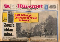 Hürriyet Gazetesi 2 Eylül 1968 - İranda 100 Köy Yerle Bir Oldu . Ölü Sayısı Çok Fazla GZ70904 - 2