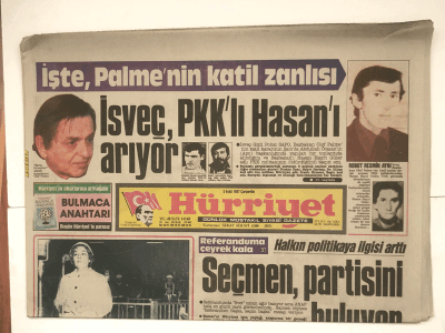 Hürriyet Gazetesi 2 Eylül 1987 - Melike Zobu, Tatlıses le Başrol Oynuyor GZ5409 - 2