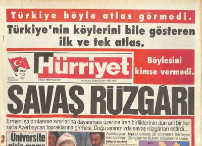 Hürriyet Gazetesi 2 Eylül 1993 - ABDden Çillere Uyarı Gelebilir - Türkan Şoray Sinemaya Hiç İhanet Etmedim GZ126723 - 1