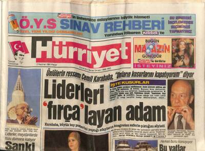 Hürriyet Gazetesi 2 Haziran 1991 - Nükhet Durudan Gülhane Konseri GZ67776 - 1
