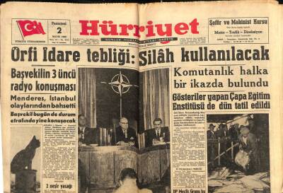 Hürriyet Gazetesi 2 Mayıs 1960 - NATO Vekiller Konseyinin Toplantısı Bugün Açılıyor GZ79320 - 1