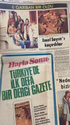 Hürriyet Gazetesi 2 Ocak 1975 - 6 Gariban Bir Oldu , Emel Sayını Kaçırdılar * Kemal Sunal , Zeki Alasya , Tarık Akan , Münir Özkul , Metin Akpınar GZ114117 - 2