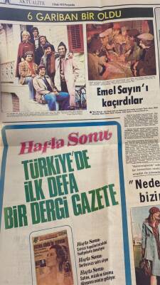Hürriyet Gazetesi 2 Ocak 1975 - 6 Gariban Bir Oldu , Emel Sayını Kaçırdılar * Kemal Sunal , Zeki Alasya , Tarık Akan , Münir Özkul , Metin Akpınar GZ114117 - 2