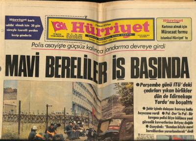 Hürriyet Gazetesi 2 Temmuz 1978 - Topkapı Sarayı Ferhat İle Şirine Açıldı GZ76547 - 1
