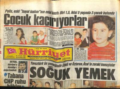 Hürriyet Gazetesi 2 Temmuz 1987 - Kelepçesi 1 Milyona Açıldı GZ60834 - 2