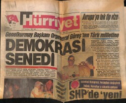 Hürriyet Gazetesi 2 Temmuz 1991 - Cezayirde Dincilere Ağır Darbe GZ67336 - 2