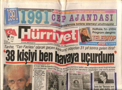Hürriyet Gazetesi 20 Aralık 1990 - Doğum Günü Hediyesi GZ55344 - 1