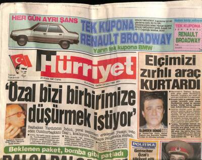 Hürriyet Gazetesi 20 Aralık 1991 - Her Yılbaşı Ekrana Gelmesi Yılbaşı Geleneği Haline Dönüşen Zeki Müren , Bu Yıl TRT Ekranlarına Çıkmıyor GZ67729 - 3