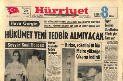 Hürriyet Gazetesi - 20 Eylül 1963 - Mersinde Boğa Yılanı Tehlikesi Geçmedi GZ110287 - 1