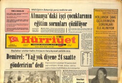 Hürriyet Gazetesi 20 Eylül 1975 - Ecevit: Kıbrıs'ın Bölünmesi Yunanlıları Çok Sevindirir - Portekiz Basını Fenerbahçe İle Alay Ediyor GZ157525 - Gökçekoleksiyon
