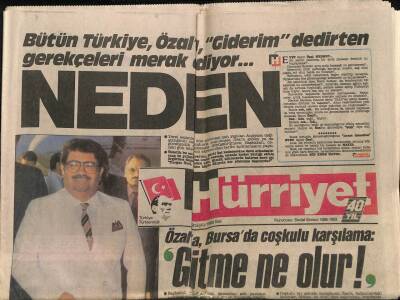 Hürriyet Gazetesi 20 Eylül 1988 - Hasan Celal Güzelden Okullara Müjde GZ89148 - 1