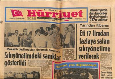 Hürriyet Gazetesi 20 Haziran 1971 - Rumlar Kıbrısta Harbe Hazırlanıyor GZ81653 - 1