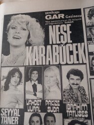 Hürriyet Gazetesi 20 Haziran 1979 - Neşe Karaböcek Yeni Kapı Gar Gazinosu Afişi! - Ayhan Işık Kral Gibi Uğurlandı! GZ142502 - 2