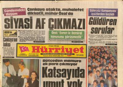 Hürriyet Gazetesi 20 Haziran 1986 - Dünyada Stephanie Türkiyede Zeynep GZ90270 - 1