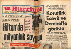 Hürriyet Gazetesi 20 Kasım 1973 - Türkiye Petrol Boykotu Dışında Kalacak GZ67348 - 1