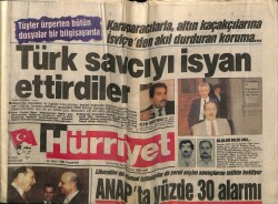 Hürriyet Gazetesi 20 Mart 1989 - Türk Savcıyı İsyan Ettirdiler GZ64379 - 2