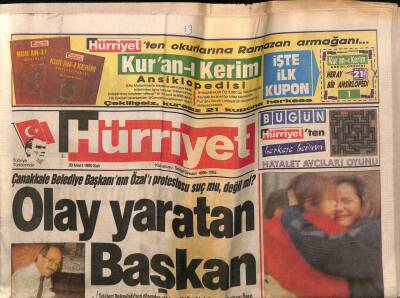 Hürriyet Gazetesi 20 Mart 1990 - Doğum Günü Hediyesi GZ55343 - 1