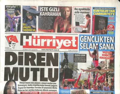 Hürriyet Gazetesi 20 Mayıs 2015 - Deniz Sekinin Sonucu Çıktı Kanser Değil GZ116614 - 1