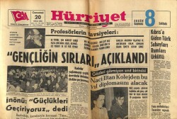 Hürriyet Gazetesi 20 Nisan 1963 - Kıymetli Bankacı Bülent Osma Toprağa Verildi GZ69978 - 2