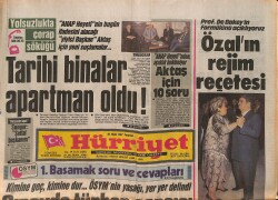 Hürriyet Gazetesi 20 Nisan 1987 - Rallikrosçular Yarımca'da Kapıştı - Aktaş İçin 10 Soru GZ160186 - Gökçekoleksiyon