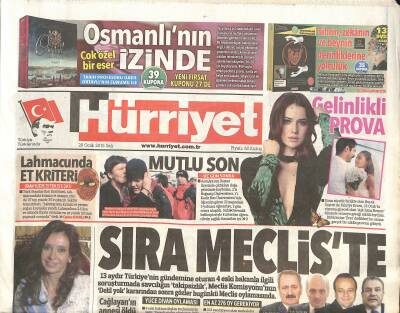Hürriyet Gazetesi 20 Ocak 2015 - TUBİTAKta 2. Sahte Diploma - Sarayda Birlik GZ125417 - 1