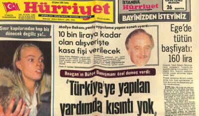 Hürriyet Gazetesi 20 Şubat 1981 - Danimarkada Vize Uygulamaya Başladı GZ58627 - 1