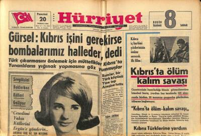Hürriyet Gazetesi 20 Temmuz 1964 - Türkiyede Ortalama İnsan Ömrü 55 Sene GZ81870 - 1