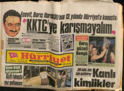 Hürriyet Gazetesi 20 Temmuz 1987 - Barış Güzeli Bengü GZ60981 - 1