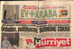 Hürriyet Gazetesi 20 Temmuz 1989 - Uğur Dündar , Yeni Dosya Açıyor Horzumun 29 Dayısı GZ62325 - 2