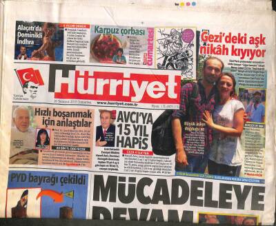 Hürriyet Gazetesi 20 Temmuz 2013 - OEDAŞın TETAŞa 120 Milyon Lira Borcu Birikti GZ106197 - 1