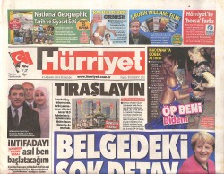 Hürriyet Gazetesi 21 Ağustos 2014 - Alman Uçağına İncirlik Rötarı GZ160239 - Gökçekoleksiyon