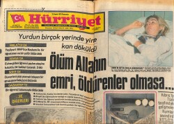Hürriyet Gazetesi 21 Aralık 1978 - Ölüm Allahın Emri,Öldürenler Olmazsa - Çakıl Müzikholü Neşe Karaböcek Afiş GZ149537 - 1