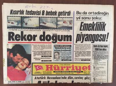 Hürriyet Gazetesi 21 Aralık 1985 - Emeklilikte Yaşını Yükseltecek Tasarı Büyük Tepki Gördü GZ10198 - 2