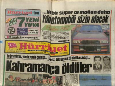 Hürriyet Gazetesi 21 Aralık 1986 - Bütçede , SHPlilere ANAP Dayağı... - Ufuk Arman Dünya Rekoru Kırdı GZ88205 - 1