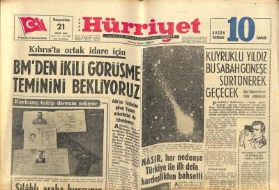 Hürriyet Gazetesi 21 Ekim 1965 - Seçimden Sonra Nüfusumuz Bu Defa 32 Milyon Tahmin Ediliyor GZ77667 - 1