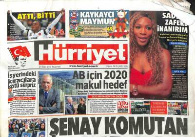 Hürriyet Gazetesi 21 Ekim 2013 - Şenay Komutan Sıcak Takipte GZ107543 - 1