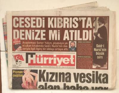 Hürriyet Gazetesi 21 Haziran 2006 - Cesedi Kıbrısta Denize Mi Atıldı GZ7742 - 1