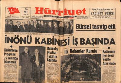Hürriyet Gazetesi 21 Kasım 1961 - Türkiyenin İktisadi Durumu Ümitsiz Değil GZ68782 - 1