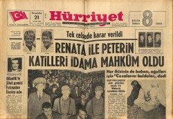 Hürriyet Gazetesi 21 Kasım 1963 - Kıral Farukun Kızları Mankenliğe Başladılar GZ70957 - 2