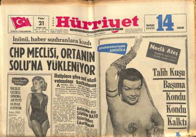 Hürriyet Gazetesi 21 Kasım 1965 - Bölükbaşı Düğünde Mantar Tabancası Atışı İle Karşılandı GZ91612 - 1