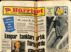 Hürriyet Gazetesi 21 Kasım 1975 - Türkiye Silah Satan Ülke Haline Gelecek GZ70000 - 1