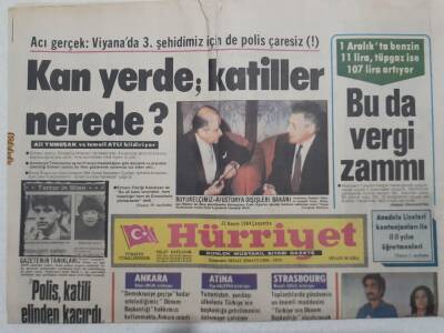 Hürriyet Gazetesi - 21 Kasım 1984 - Avrupa Konseyinden Başkanlık İstiyoruz GZ111608 - 1