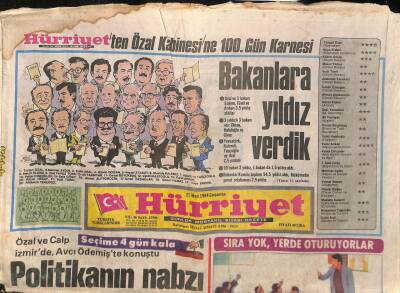 Hürriyet Gazetesi 21 Mart 1984 - Rum Basını Denktaş , Magosayı Verecek diyor GZ93576 - 1
