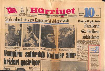 Hürriyet Gazetesi 21 Mayıs 1968 - Yılmaz Güney Asker Kaçağı Olarak İkinci Defa Yakalandı GZ119092 - 1