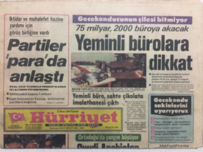Hürriyet Gazetesi 21 Mayıs 1984 - Suudi Arabistan Savaş Hazırlığında GZ27457 - 1
