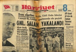 Hürriyet Gazetesi 21 Nisan 1962 - Atinada Dün 80 Kişi Yaralandı GZ72621 - 2