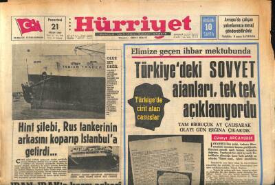 Hürriyet Gazetesi 21 Nisan 1969 - Samim Var Kalbi Durmuş Olarak Girdiği Hastaneden Yürüyerek Çıktı GZ85898 - 1