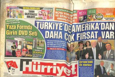 Hürriyet Gazetesi 21 Nisan 2012 - Erdoğan PKK Silah Bıraksın Operasyon Durur GZ107221 - 1