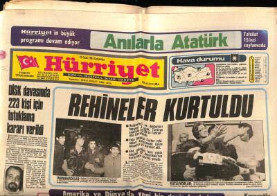 Hürriyet Gazetesi 21 Ocak 1981 - Amerika Ve Dünyada Yeni Bir Devir Başladı GZ67827 - 2